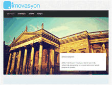 Tablet Screenshot of imovasyon.com